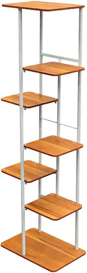 Suport Metalic Alb Pentru Plante 120x36x23.5cm