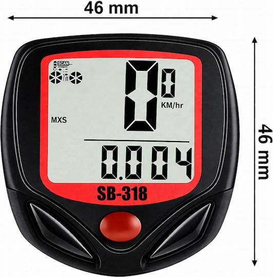 GPS Pentru Bicicletă Cu Fir Impermeabil