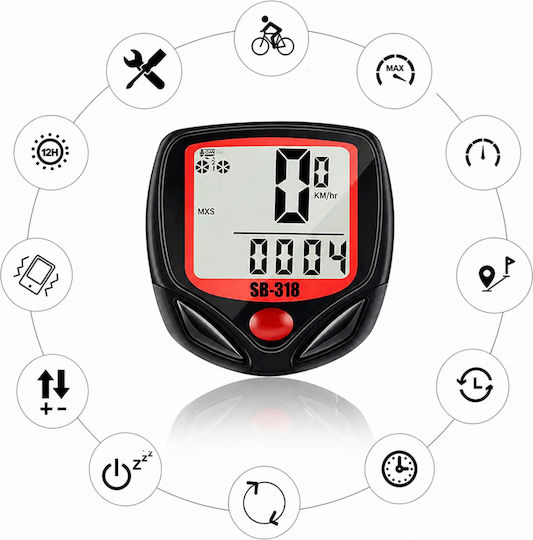 GPS Pentru Bicicletă Cu Fir Impermeabil