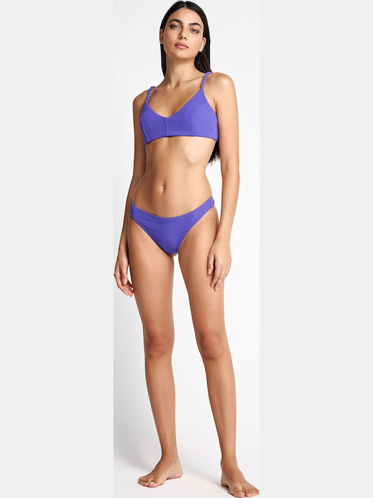 Bikinihosen Slip Lila FBL013-121-16B-Ultra-Violett