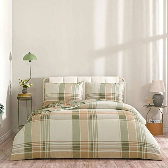 Tac Set Dublu 200x220cm Floral/Geometric