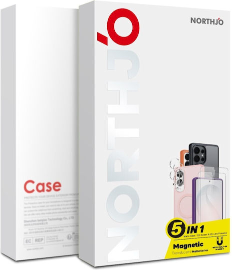 Northjo Σετ Προστασίας 5 Σε 1 Back Cover Πλαστικό Μπλε (Galaxy S25)