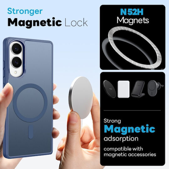 Northjo 5 In 1 Protection Set Back Cover Plastic Blue Galaxy S25 Edge