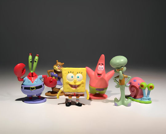 Jucărie Miniatură SpongeBob Pentru 3+ Ani