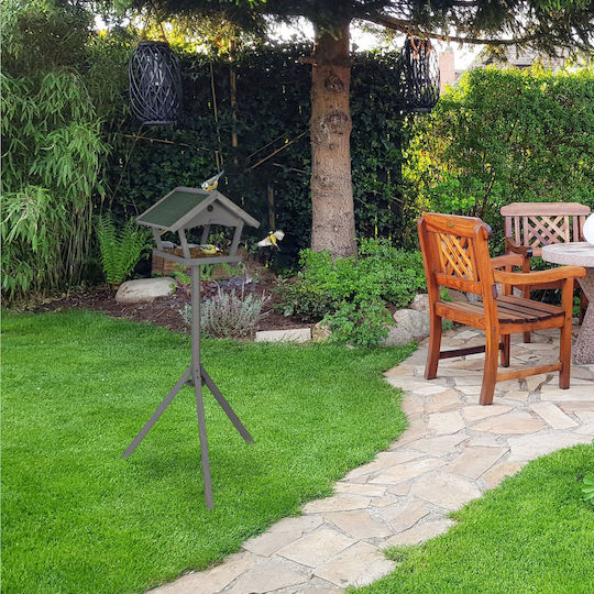 Relaxdays Xxl Freestanding Bird Table