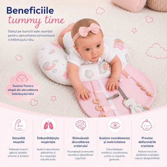 Kidizi Tummy Time Pillow for Newborns