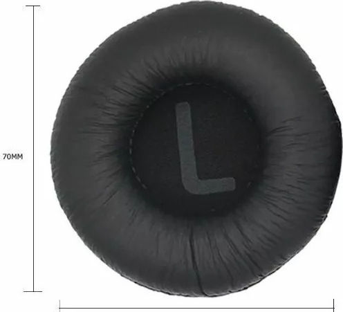Sonictech Earpads Black Jbl Tune 460bt T460bt Σετ 2τμχ Ζεύγος Ανταλλακτικά Μαξιλαράκια Ακουστικών