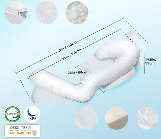 Μαξιλάρι με Memory Foam & Οπή B0FH4MGXPC