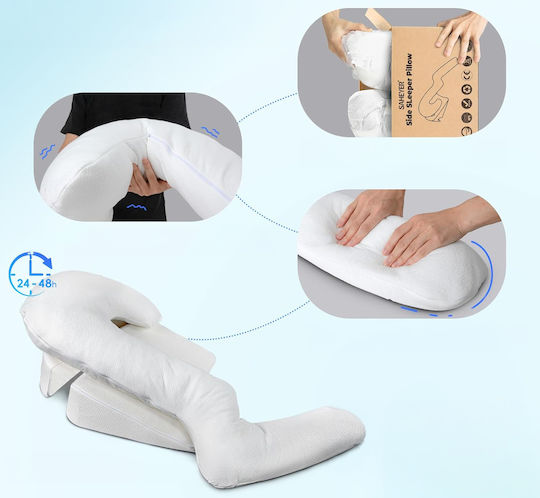 Μαξιλάρι με Memory Foam & Οπή B0FH4MGXPC