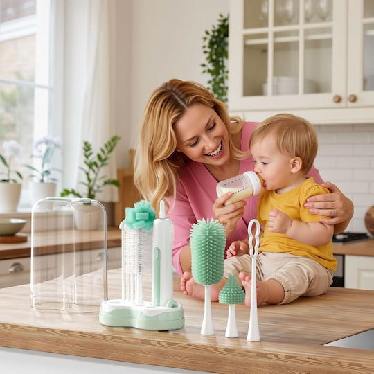 Momcozy Четка за Почистване за Биберон Зелена
