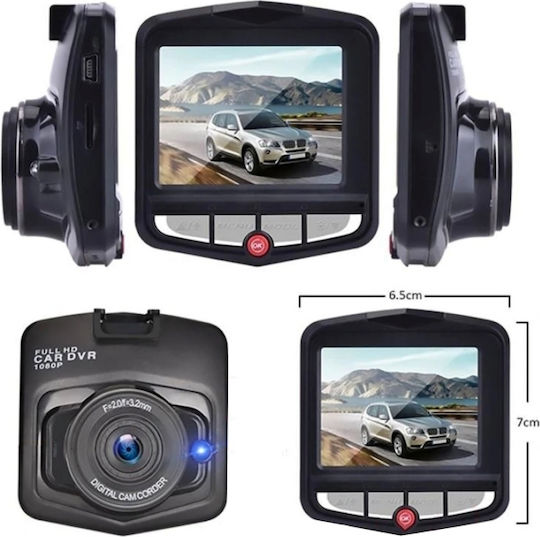 Set Cameră DVR Auto 1080P cu Ecran 2.4" și Cameră de Marșarier