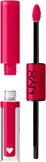 NYX Professional Makeup Shine Loud High Lip Color Liquid Lipstick Sheer 15 World Shaper 6.5ml
