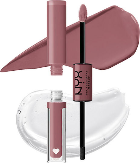 NYX Professional Makeup Shine Loud High Lip Color Liquid Lipstick Sheer 08 Overnight Hero 6.5ml