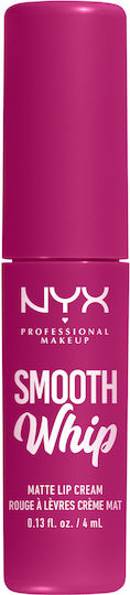 NYX Professional Makeup Smooth Whip Matte Lip Cream Liquid Lipstick Matte Bday Frosting 4ml