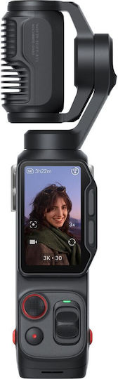 Insta360 Luna Ultra 47GB Action Camera 8K Standard Bundle with 2" Touch Screen and Wi-Fi Cosmic Black