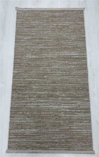 SteweHome Covor Antiderapant Rectangular Din Bumbac Gri 120x180cm