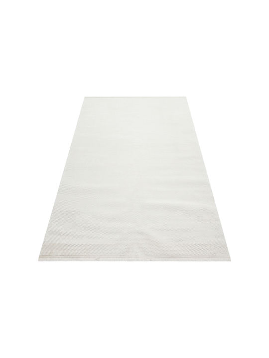 SteweHome Αντιολισθητικό Χαλί Διάδρομος Λευκό 80x150cm