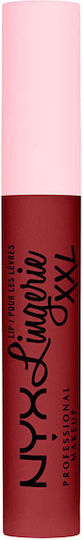 NYX Professional Makeup Lip Lingerie XXL Matte Liquid Liquid Lipstick Matte 24 Strip and Tease 4ml