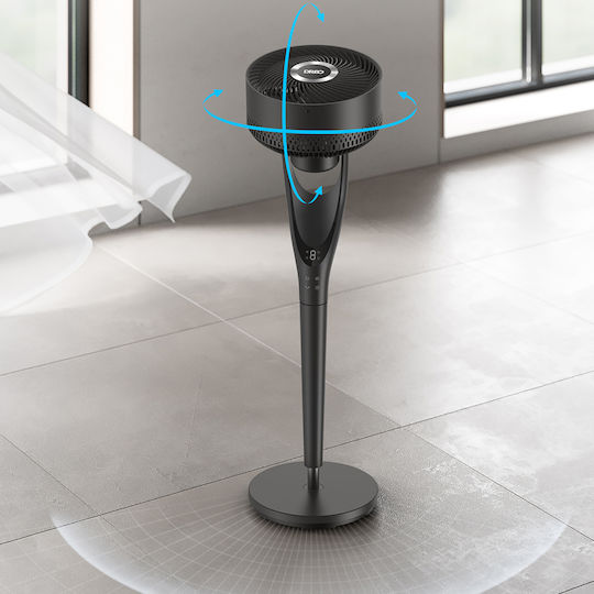 Dreo TurboPoly Pedestal Fan 36W Black