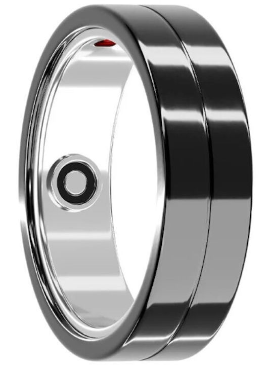 MaxCom MRing MR100 17.7mm Rezistent la Apă cu Pulsometru Negru