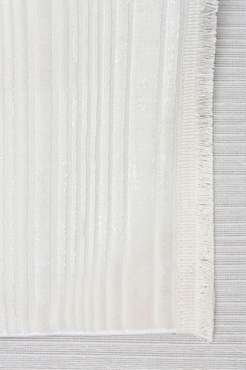 SteweHome Non-Slip White Runner Rug 80x300cm