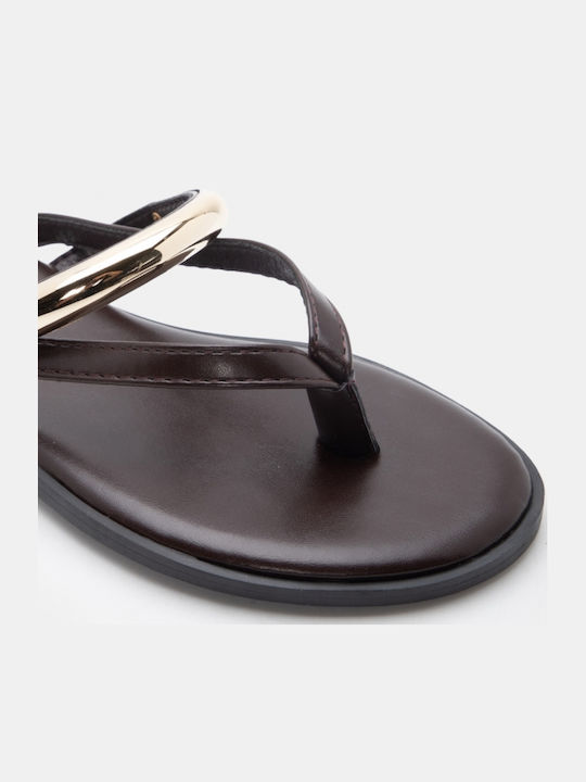 Women's Flat Sandals Brown