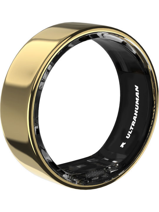 Ultrahuman Air Smart Ring 24.9mm Водоустойчив с Пулсомер Златист