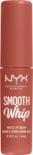 NYX Professional Makeup Smooth Whip Matte Lip Cream Liquid Lipstick Matte Kitty Belly 4ml