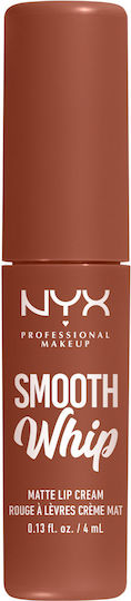 NYX Professional Makeup Smooth Whip Matte Lip Cream Течен Червило Мат Faux Fur 4мл