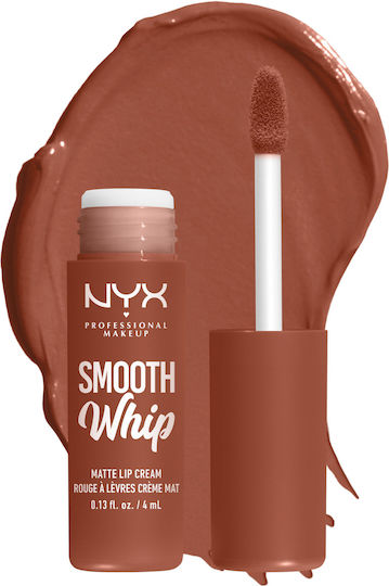 NYX Professional Makeup Smooth Whip Matte Lip Cream Течен Червило Мат Faux Fur 4мл