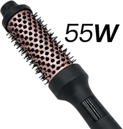 Avizar 55W Keramik Elektrische Haarbürste Für Haarglättung Hochleistungs-Schwarz