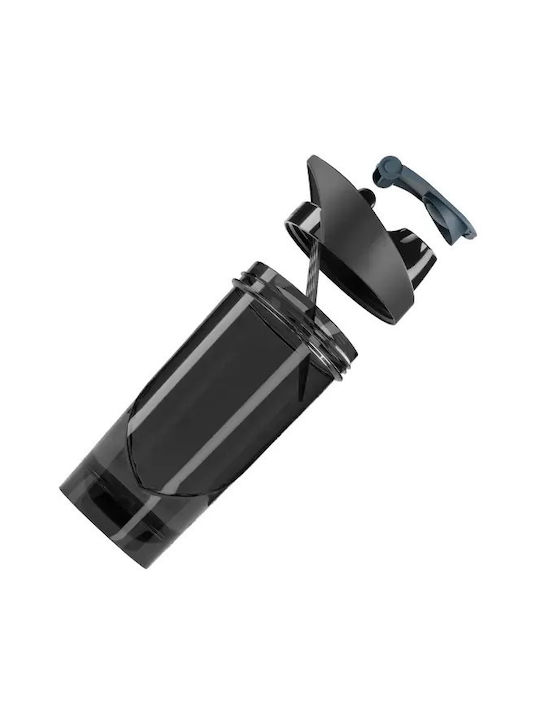 Shieldmixer Hero Pro Shaker Πρωτεΐνης 700ml Πλαστικό Μαύρο