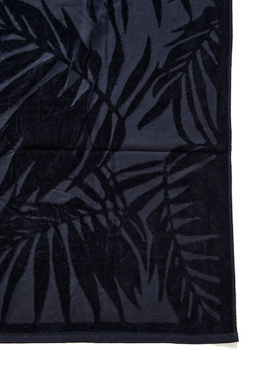 Comfort Black Beach Towel 160x86cm