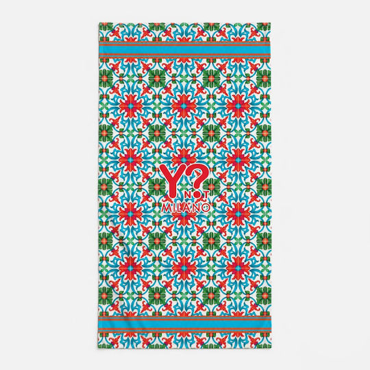 Y Not? Beach Towel Red 180x90cm