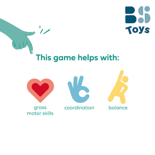 BS Toys BS Toys Παιχνίδι Ισορροπίας Im Freien Walking Bobbins