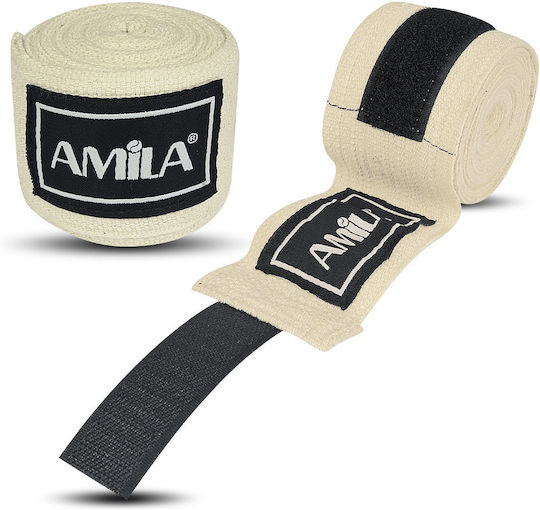 AMILA Martial Arts Hand Wrap 3m White 32043
