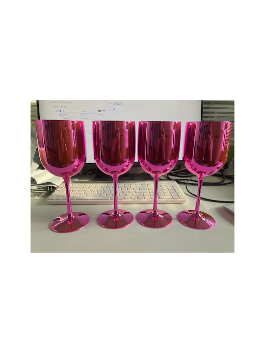 Resteq Champagnerglas aus Kunststoff in Rose Gold Farbe Kelch