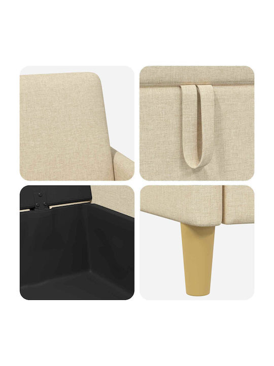 Cream Armchair 72x78x87cm