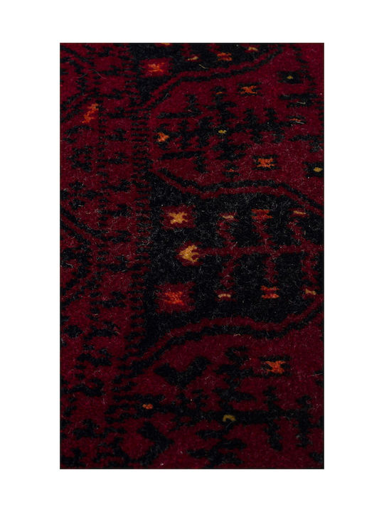 SteweHome Handmade Red Runner Rug 90x150cm