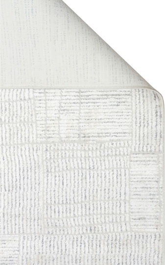 SteweHome Non-Slip Rectangular Gray Rug 160x230cm