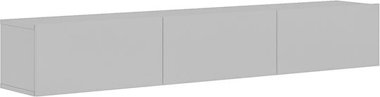 TV-Ständer Weiß M180xP31xH29cm