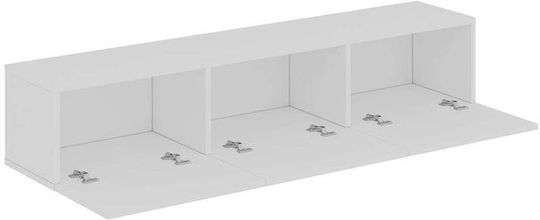 TV-Ständer Weiß M150xP31xH28cm