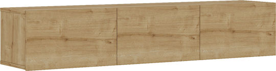 Brown TV Stand L150xD31xH28cm