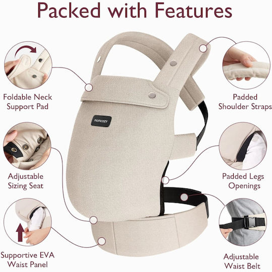 Momcozy Класически Кенгуру Каки с Максимално Тегло 20kg