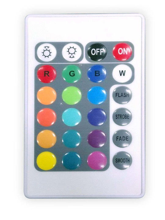 Techly Wandmontierte Außenleuchte LED IP67 mit RGB Licht 35x35x17.5εκ.