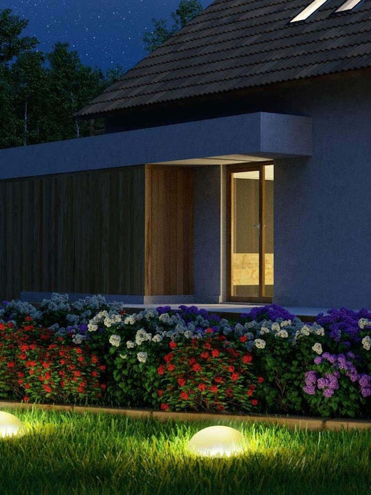 Techly Wandmontierte Außenleuchte LED IP67 mit RGB Licht 35x35x17.5εκ.