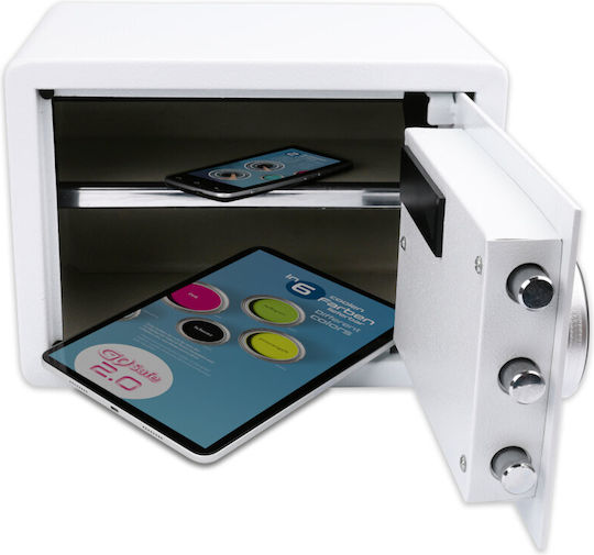 Olympia GOsafe 2.0 120FP Safe with Digital Fingerprint Lock L25xW35xH25cm 7103