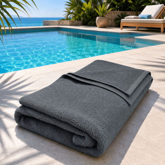 Astron Italy Hotel Bathroom Towel 140x70 cm Gray