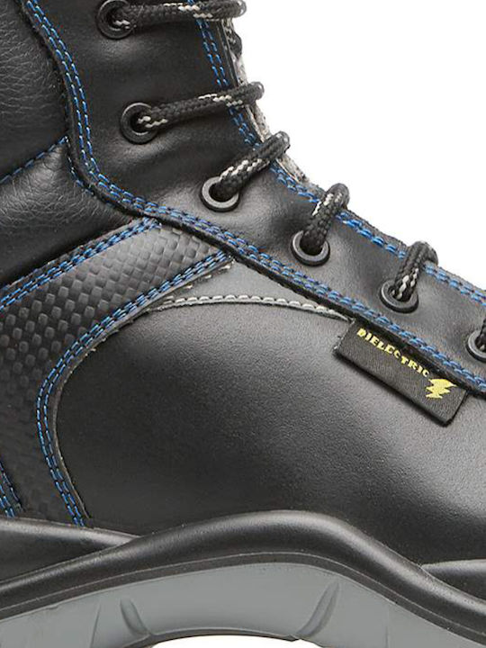 Exena Tesla Waterproof Boots Safety Black SB with Certification P, E, FO , SRC,WRU