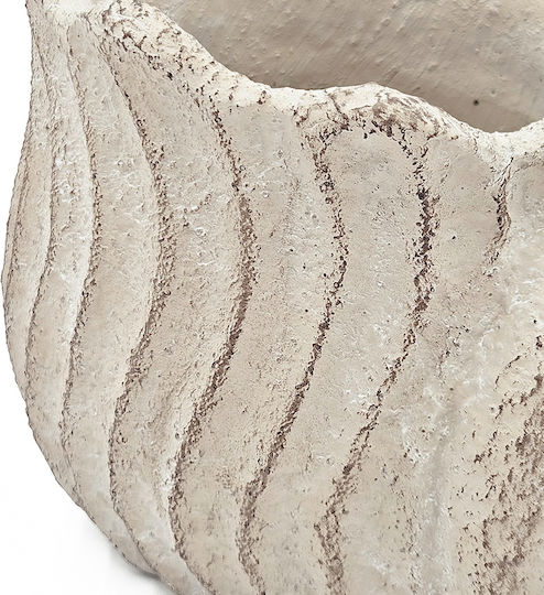 Artekko Cement Plant Pot Concrete Beige 23x14x14.5cm